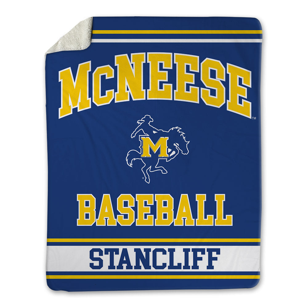 McNeese State - NCAA Baseball : Matthew Stancliff - Blanket-0