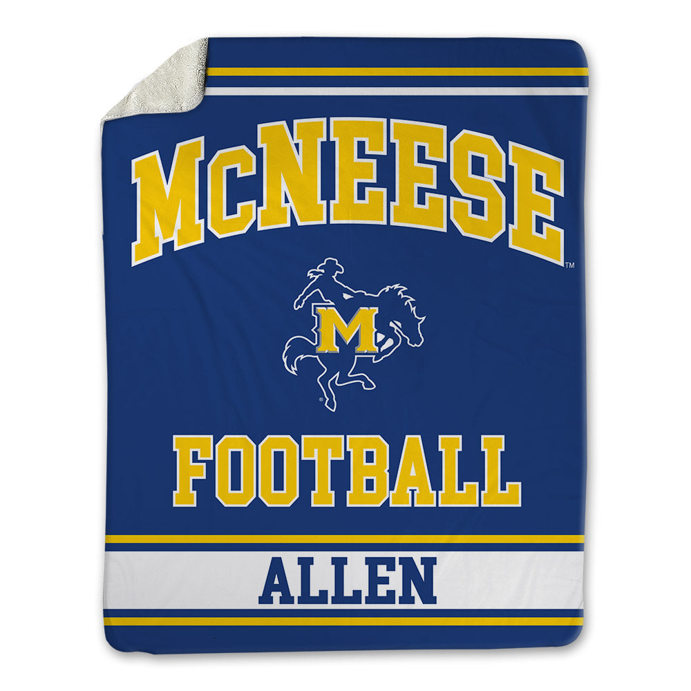 McNeese State - NCAA Football : Ryan Allen - Blanket-0