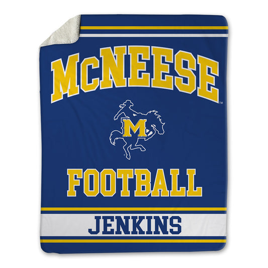 McNeese State - NCAA Football : Roman Jenkins - Blanket-0