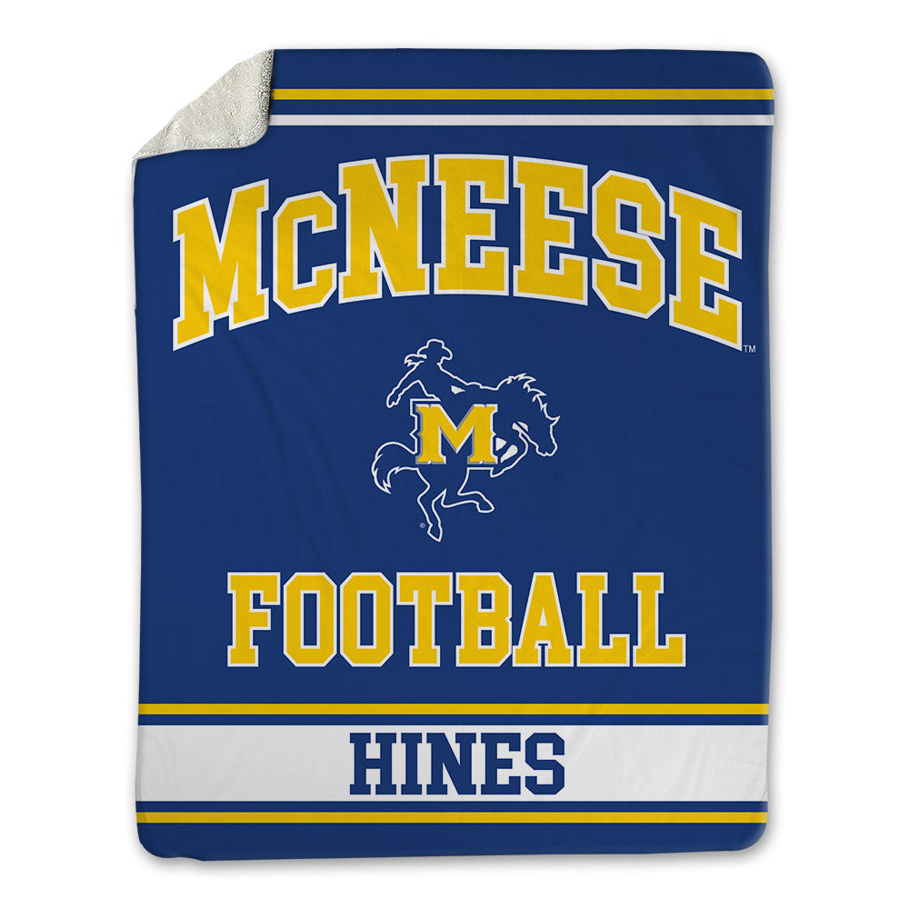McNeese State - NCAA Football : Kesean Hines - Blanket-0