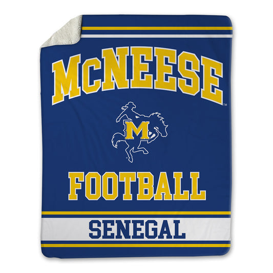 McNeese State - NCAA Football : Kameran Senegal - Blanket-0