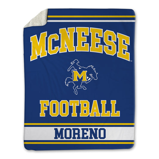 McNeese State - NCAA Football : Luis Moreno - Blanket-0