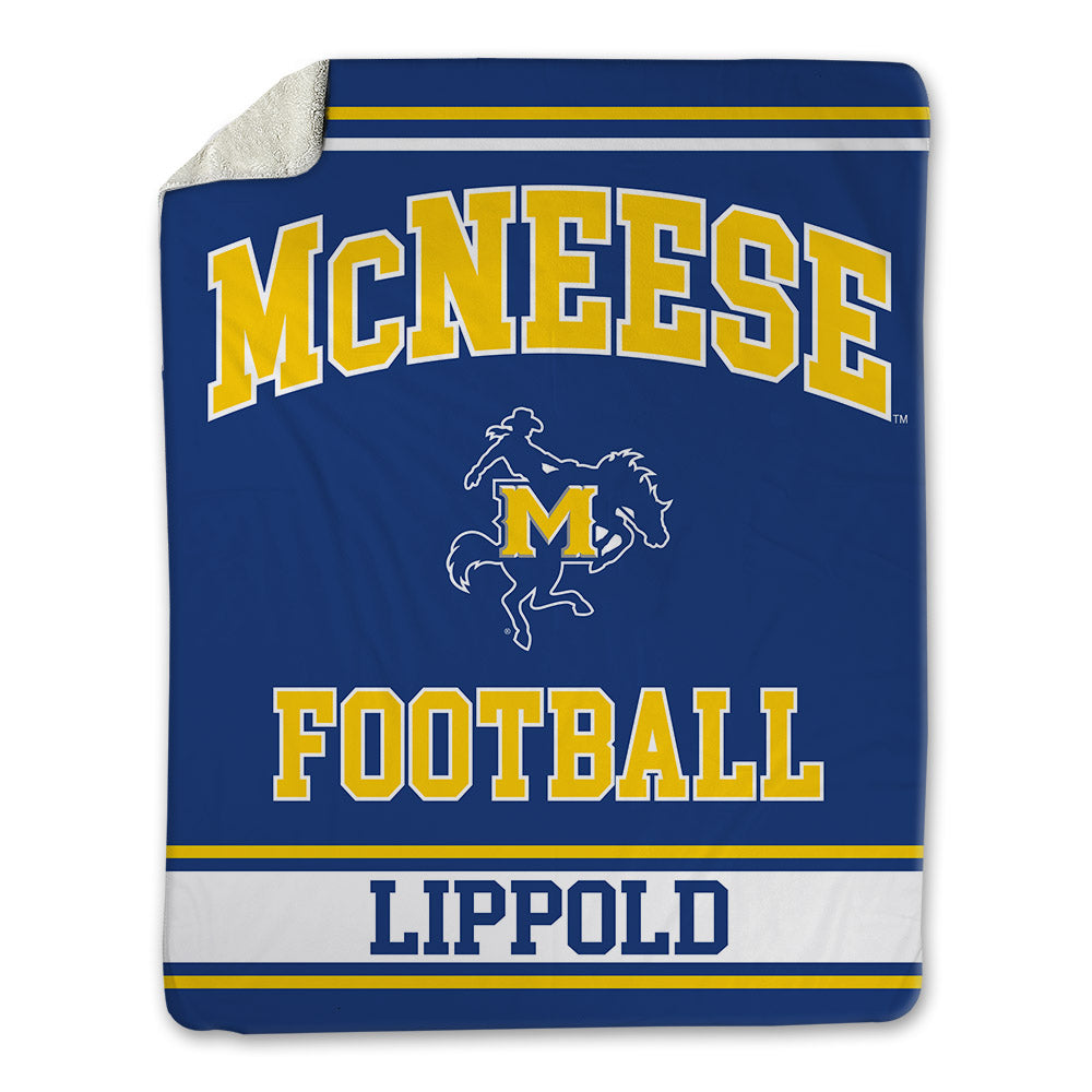 McNeese State - NCAA Football : Devin Lippold - Blanket-0