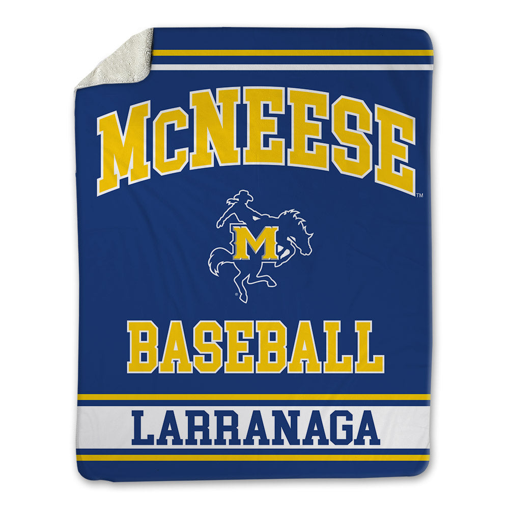 McNeese State - NCAA Baseball : Simon Larranaga - Blanket-0