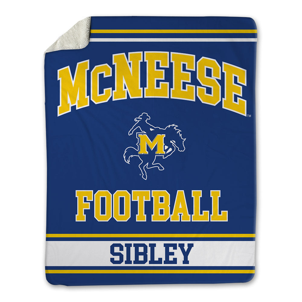 McNeese State - NCAA Football : Emauri Sibley - Blanket-0