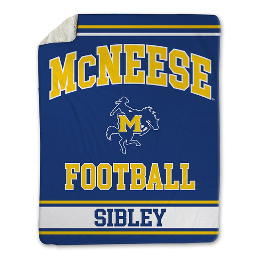 McNeese State - NCAA Football : Emauri Sibley - Blanket-0