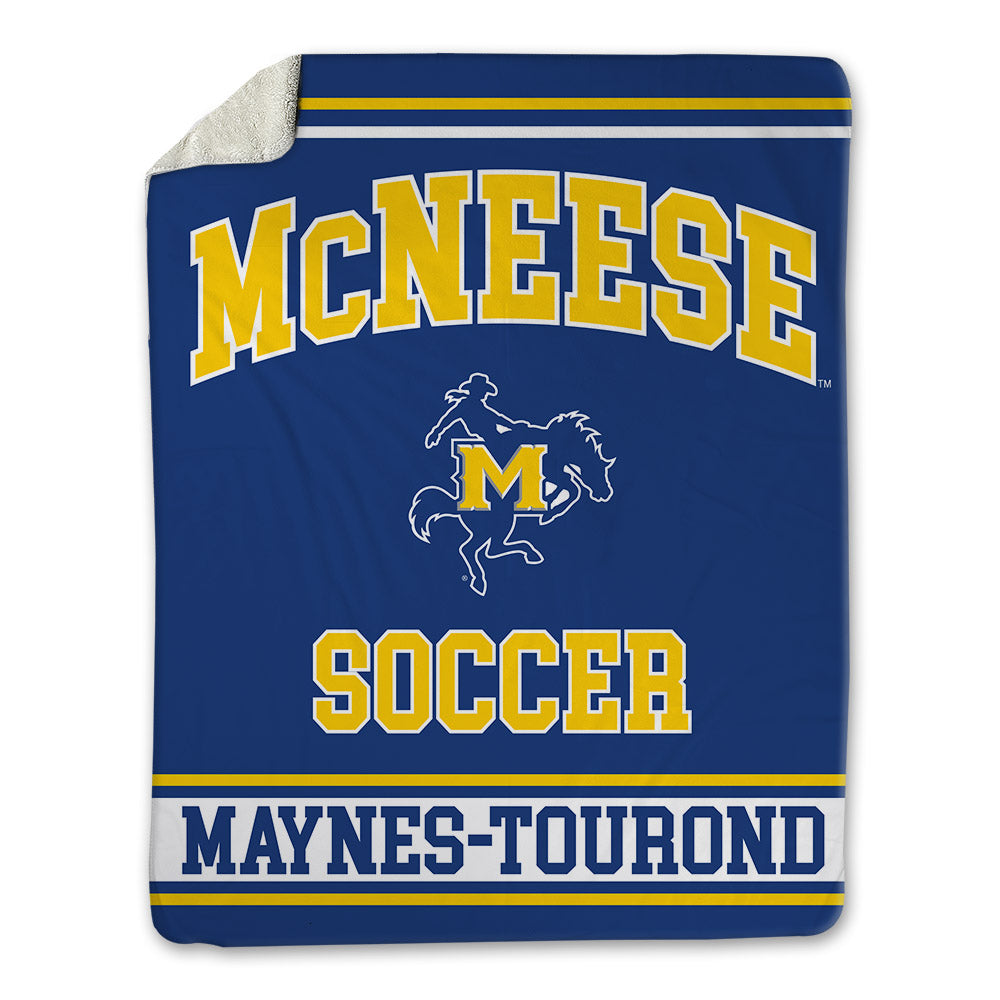 McNeese State - NCAA Women's Soccer : Rhiannon Maynes-Tourond - Blanket-0
