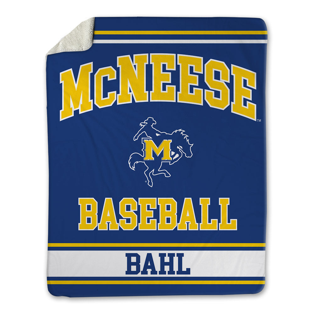 McNeese State - NCAA Baseball : Jaden Bahl - Blanket-0