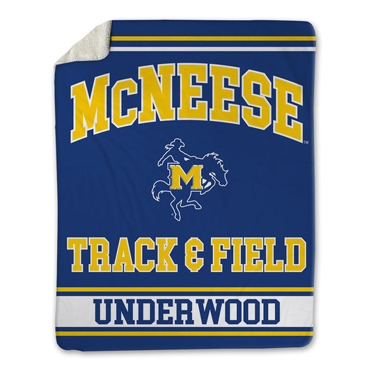 McNeese State - NCAA Women's Track & Field : Brianna Underwood - Blanket-0