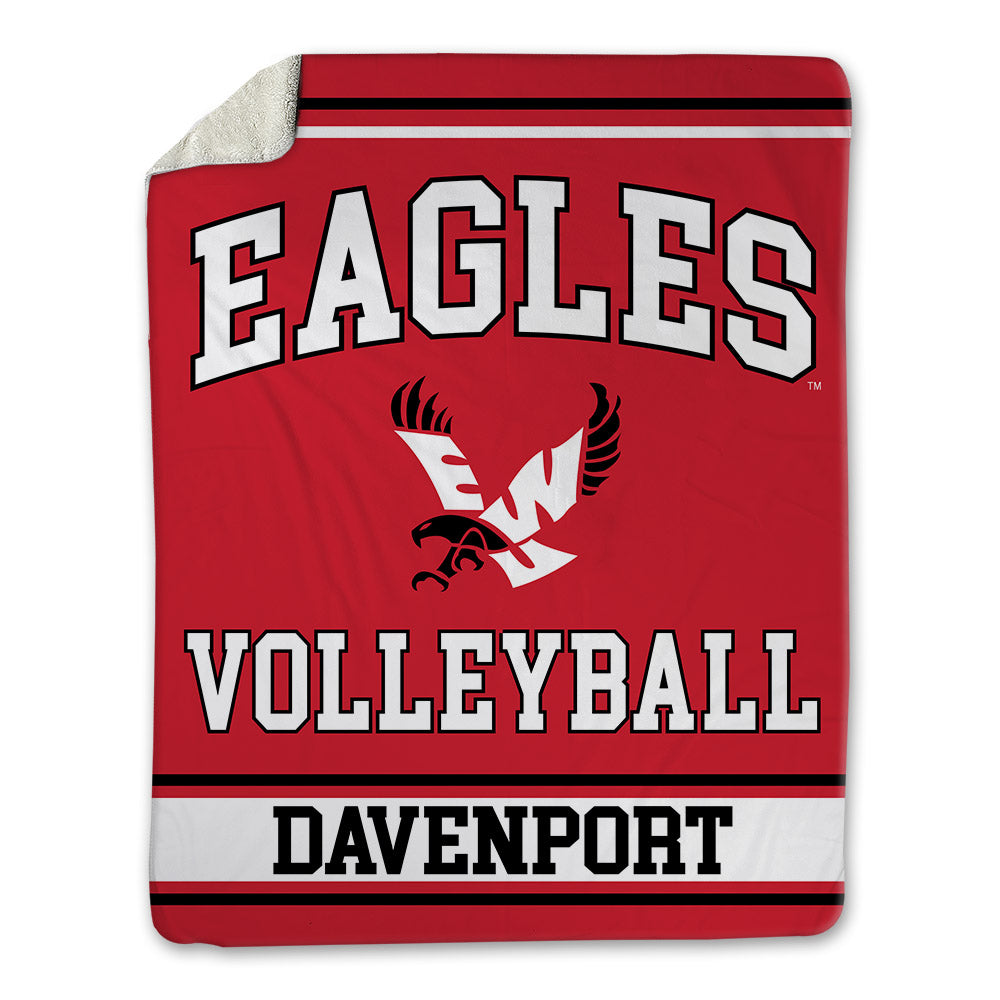 Eastern Washington - NCAA Women's Volleyball : Jailyn Davenport - Blanket-0