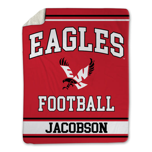 Eastern Washington - NCAA Football : Tyson Jacobson - Blanket-0