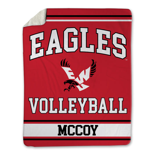 Eastern Washington - NCAA Women's Volleyball : Quincey McCoy - Blanket-0