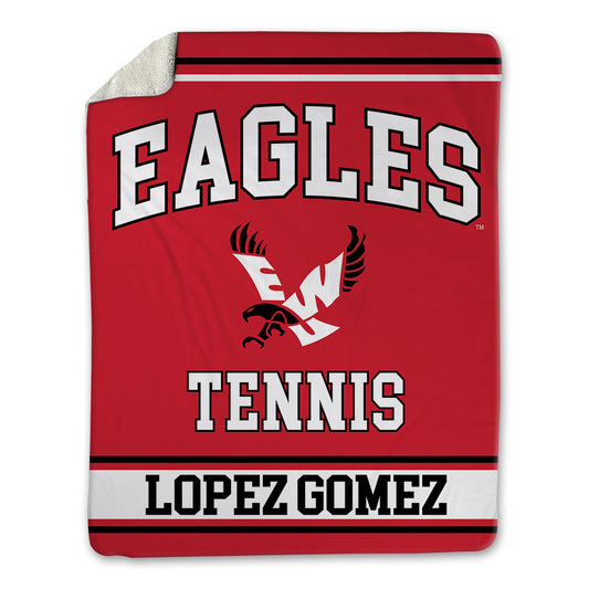 Eastern Washington - NCAA Women's Tennis : Maria Lopez Gomez - Blanket-0