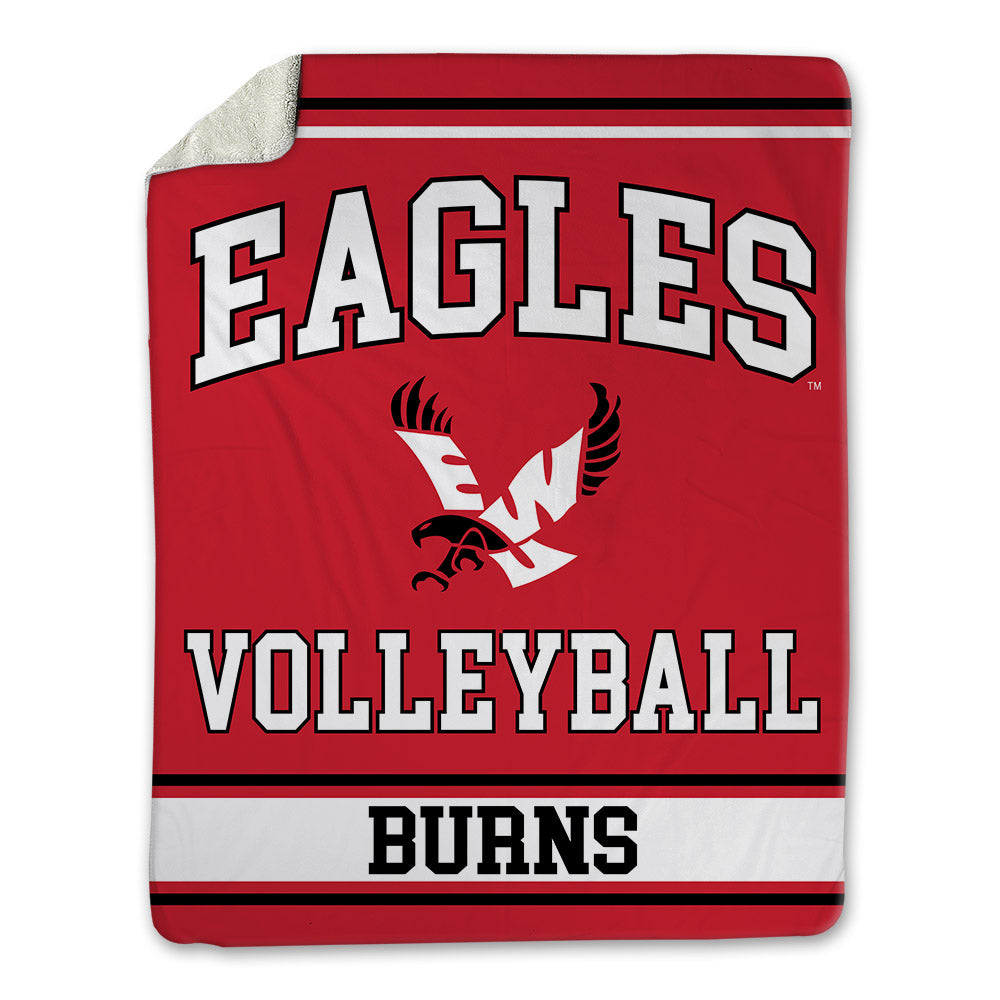 Eastern Washington - NCAA Women's Volleyball : Olivia Burns - Blanket-0