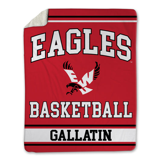 Eastern Washington - NCAA Women's Basketball : Ella Gallatin - Blanket-0