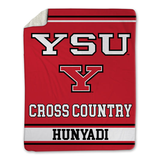 Youngstown State - NCAA Men's Cross Country : Thomas Hunyadi - Blanket-0