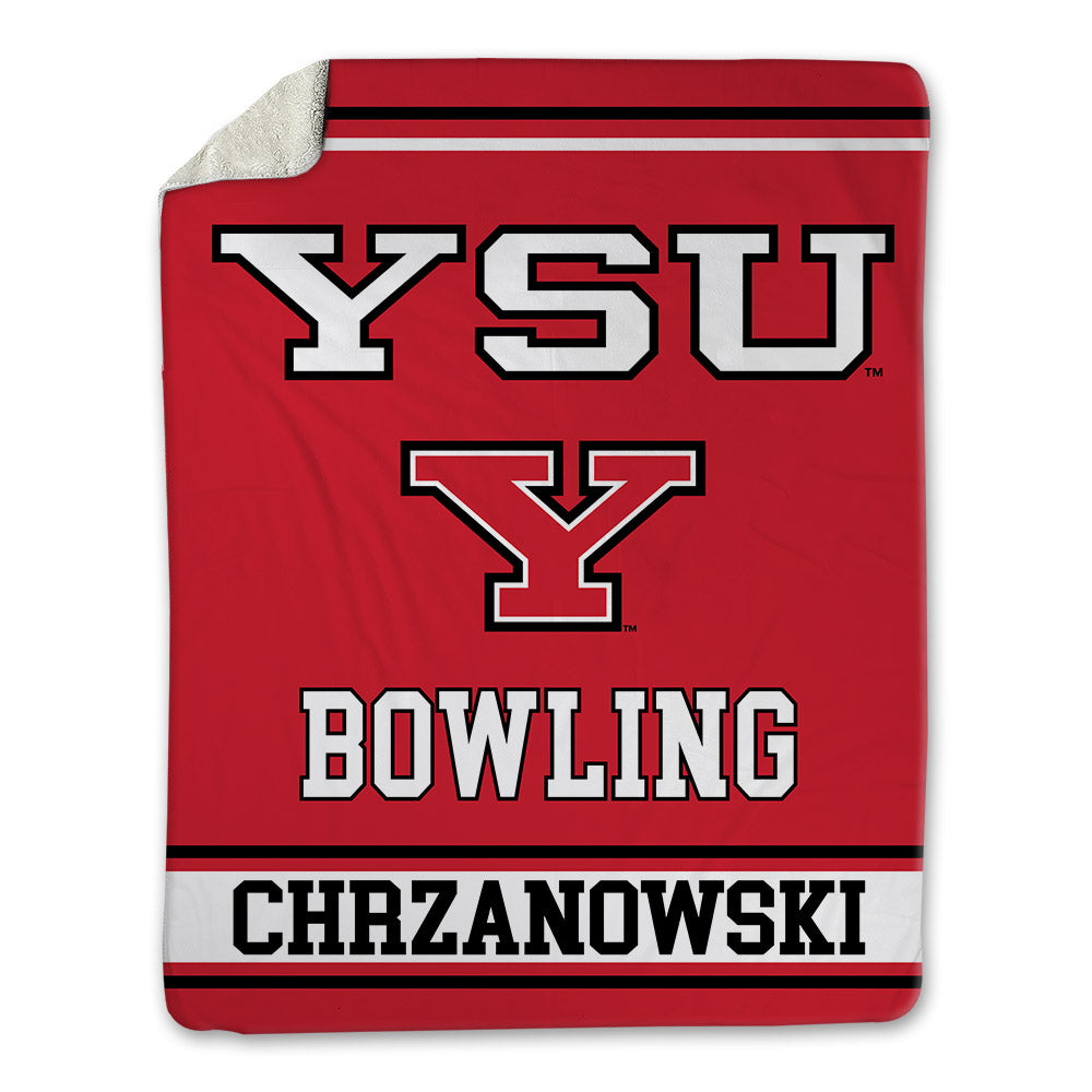 Youngstown State - NCAA Women's Bowling : Amy Chrzanowski - Blanket-0