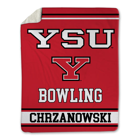 Youngstown State - NCAA Women's Bowling : Amy Chrzanowski - Blanket-0