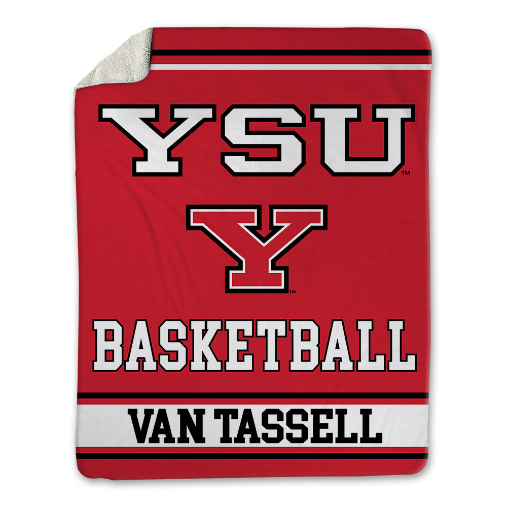Youngstown State - NCAA Women's Basketball : Ashlynn Van Tassell - Blanket-0