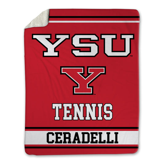 Youngstown State - NCAA Men's Tennis : Matteo Ceradelli - Blanket-0