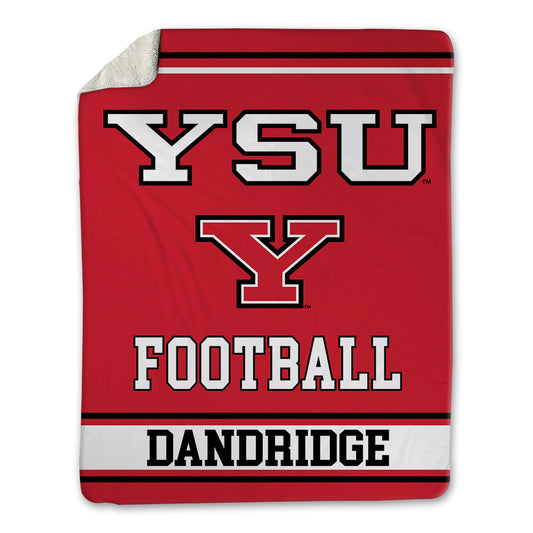 Youngstown State - NCAA Football : Richard Dandridge - Blanket-0