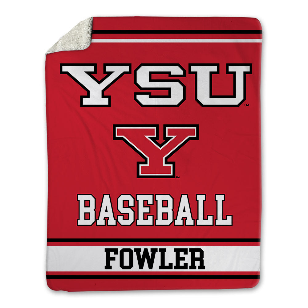 Youngstown State - NCAA Baseball : Thomas Fowler - Blanket-0