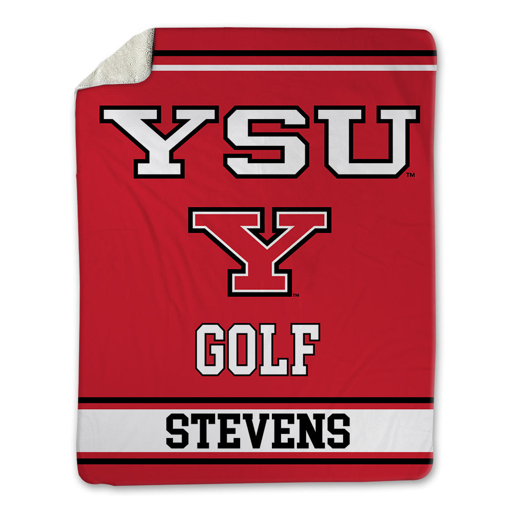 Youngstown State - NCAA Men's Golf : Conner Stevens - Blanket-0