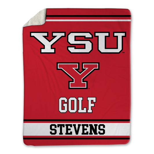 Youngstown State - NCAA Men's Golf : Conner Stevens - Blanket-0