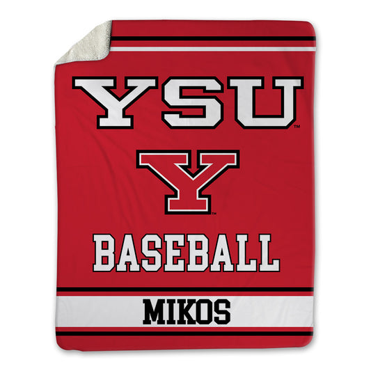Youngstown State - NCAA Baseball : Brandon Mikos - Blanket-0