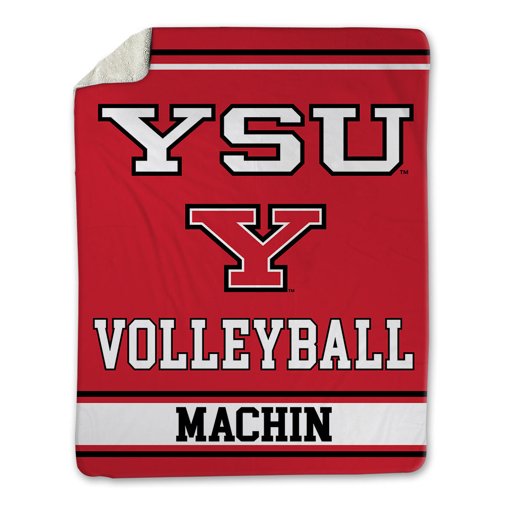 Youngstown State - NCAA Women's Volleyball : Gabriela Machin - Blanket-0