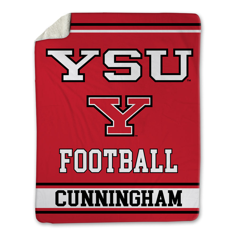 Youngstown State - NCAA Football : Carson Cunningham - Blanket-0