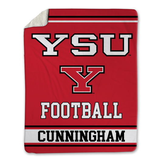 Youngstown State - NCAA Football : Carson Cunningham - Blanket-0