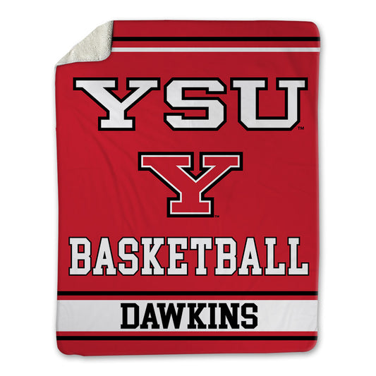 Youngstown State - NCAA Men's Basketball : Bryson Dawkins - Blanket-0