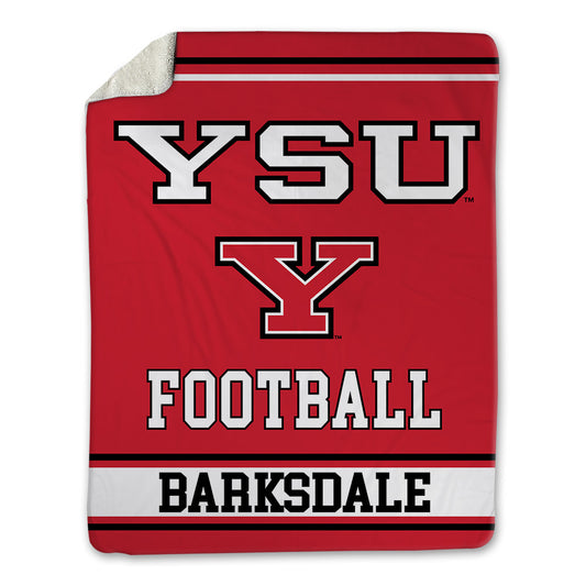 Youngstown State - NCAA Football : Donald Barksdale - Blanket-0