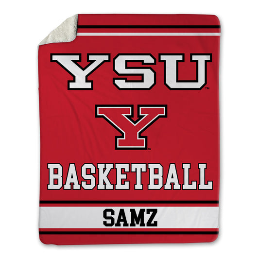 Youngstown State - NCAA Women's Basketball : Bella Samz - Blanket-0