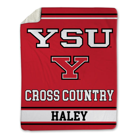 Youngstown State - NCAA Men's Cross Country : Zac Haley - Blanket-0