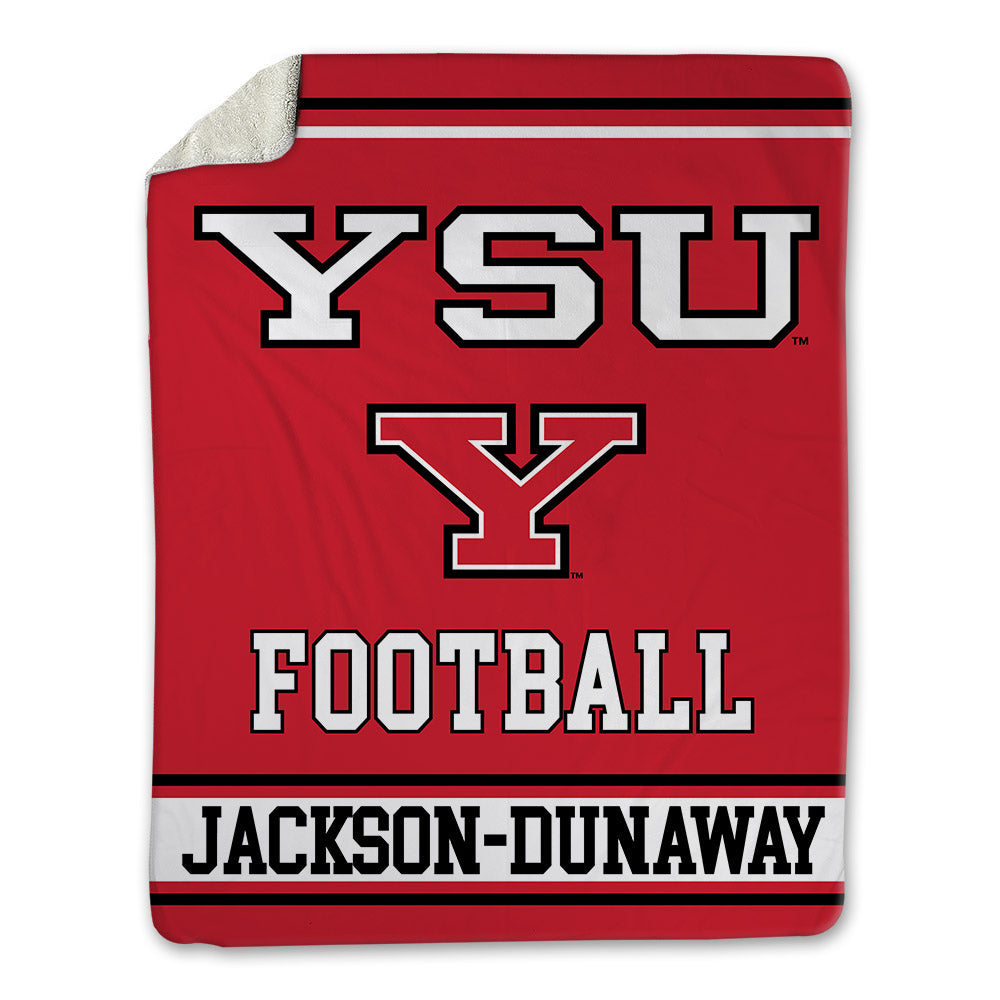 Youngstown State - NCAA Football : Andrew Jackson-Dunaway - Blanket-0