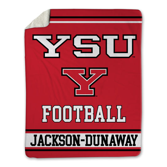 Youngstown State - NCAA Football : Andrew Jackson-Dunaway - Blanket-0