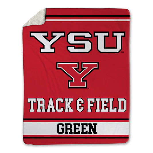 Youngstown State - NCAA Men's Track & Field : Brayden Green - Blanket-0