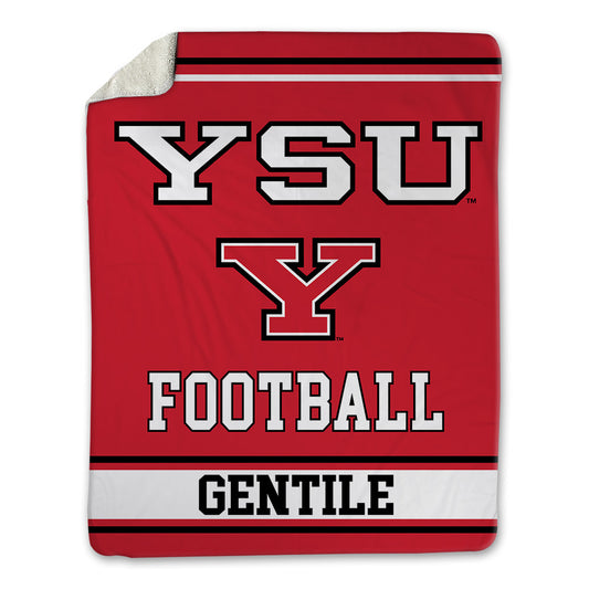 Youngstown State - NCAA Football : Dante Gentile - Blanket-0