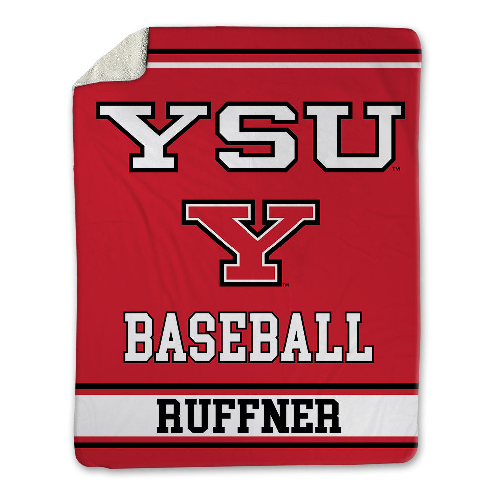 Youngstown State - NCAA Baseball : Teddy Ruffner - Blanket-0