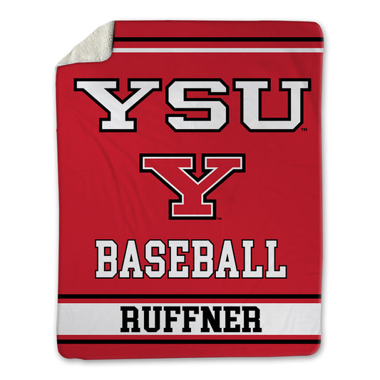 Youngstown State - NCAA Baseball : Teddy Ruffner - Blanket-0