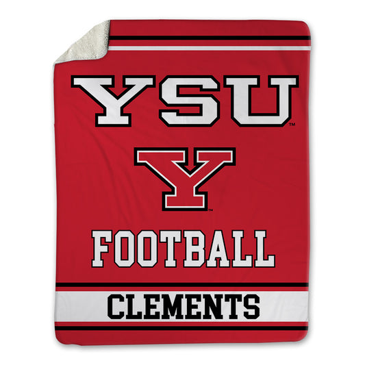 Youngstown State - NCAA Football : Darius Clements - Blanket-0