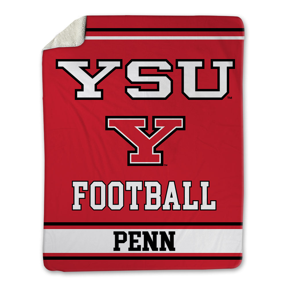 Youngstown State - NCAA Football : Preston Penn - Blanket-0