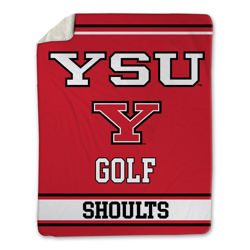 Youngstown State - NCAA Women's Golf : Maddi Shoults - Blanket-0