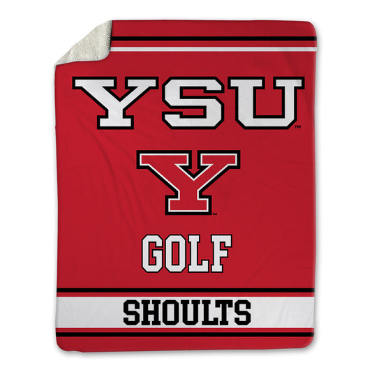 Youngstown State - NCAA Women's Golf : Maddi Shoults - Blanket-0