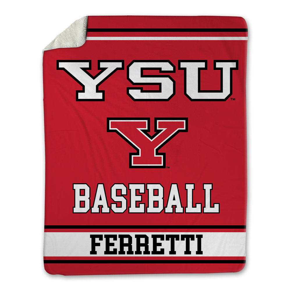 Youngstown State - NCAA Baseball : Jake Ferretti - Blanket-0