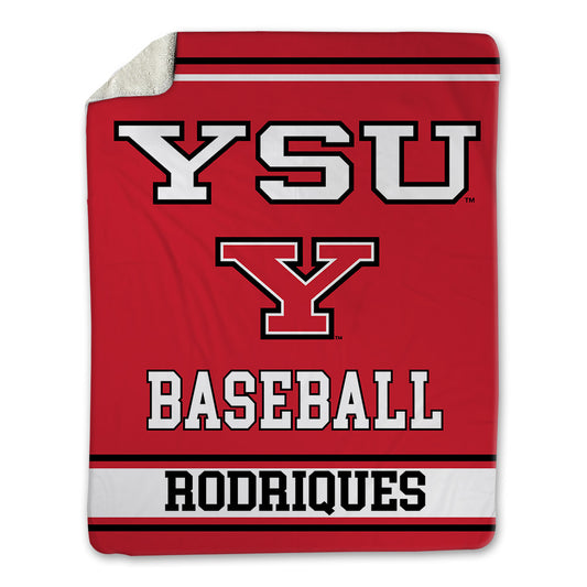 Youngstown State - NCAA Baseball : Michael Rodriques - Blanket-0