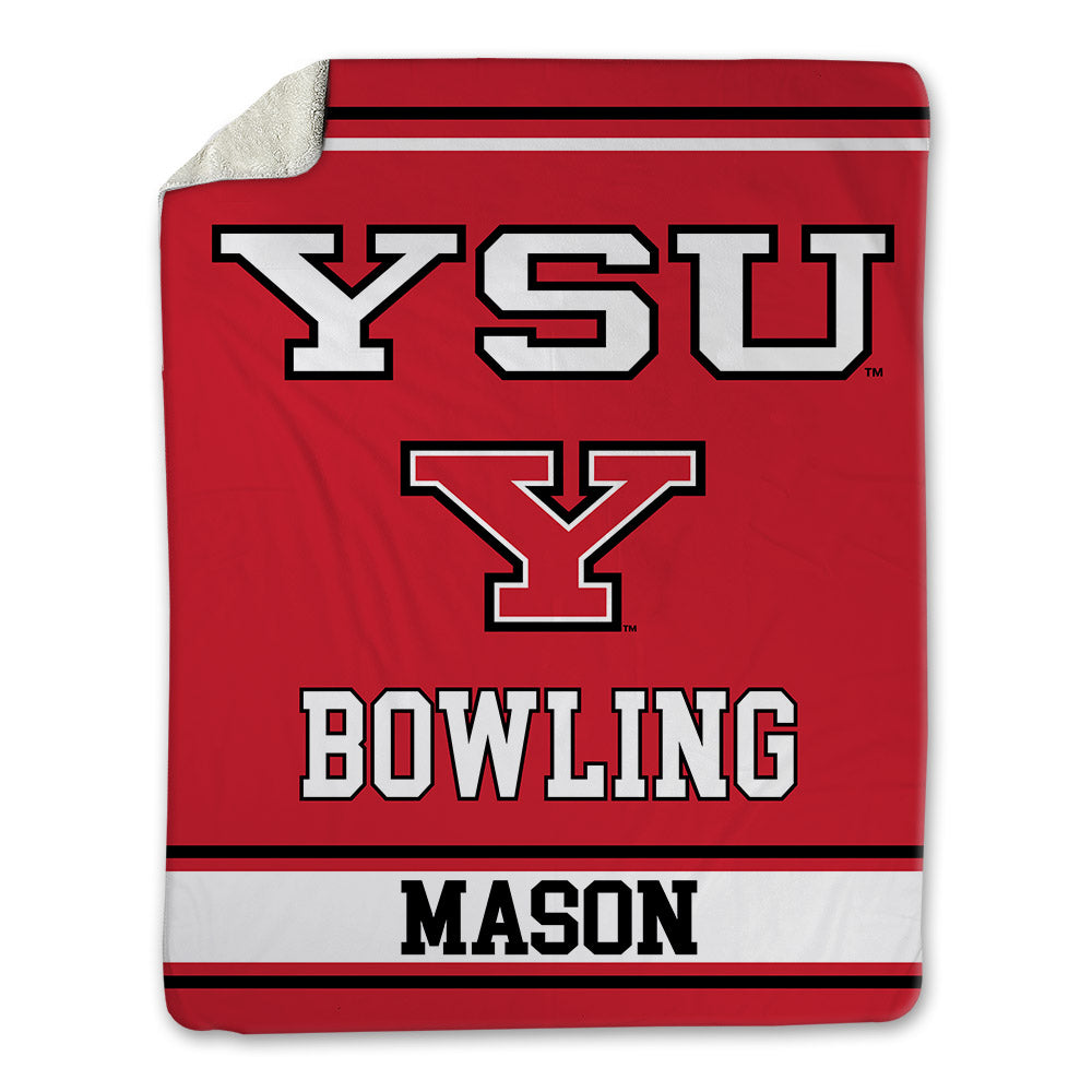 Youngstown State - NCAA Women's Bowling : Amber Mason - Blanket-0