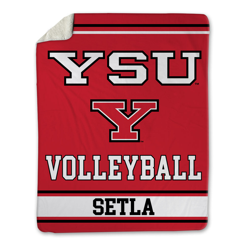 Youngstown State - NCAA Women's Volleyball : Nyia Setla - Blanket-0